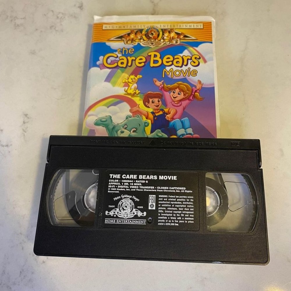 The Care Bears Movie 1984  (VHS, 2000, Clam Shell)